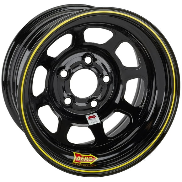 Aero Race Wheel 52-185020 15X8 2IN 5.00 BLACK