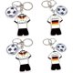 thumbnail image 1 of Yanonmyfd 2026 World Cup Soccer Keychain Mini Backpack keychain Mini Soccer Party FavorsFootball Fan Gift & Souvenir (4PCS), 1 of 18