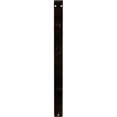thumbnail image 5 of Ekena Millwork 1 1/2"W x 12"D x 15"H Ashford Single, Wrought Iron Bracket, (Single center brace), Antiqued Brass, 5 of 8
