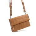 thumbnail image 3 of Pearl Angeli Soft Genuine Leather Crossbody Bags for Women Small Cellphone Shoulder Bag Multi-Pocket with Adjustable Strap(Brown), 3 of 9
