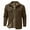 Brown, variant on cllios Mens Flannel Lined Shirt Jacket Vintage Snap Button Western Jacket Rugged Outdoor Cowboy Shirts Jackets Water-Resistant Coat with Pockets
