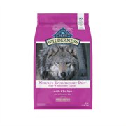 Blue Buffalo Wilderness High Protein Small Breed Chicken Dry Dog Food for Adult Dogs, Whole Grain, 4.5 lb. Bag