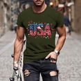 thumbnail image 2 of Vetsdori Fourth of July Tshirts for men American Flag Red White and Blue Pullover Independence Day Summer,Casual Short Sleeve Crew Neck Mens Tops, 2 of 6