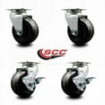 thumbnail image 2 of Tool Box Caster Wheel Set – 4 Inch Phenolic Swivel Casters – SCC, 2 of 2