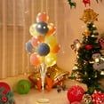 thumbnail image 5 of Fmbmuo Plastic Yellow Party&nbsp;Balloons 28 pcs Decorations Lights Up，with Stands and Air Pump , 63 Inch Balloon Bouquets for Birthday Wedding Anniversary Festival, 5 of 5