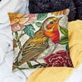 thumbnail image 2 of BANET Hand Painting Flowers Pattern Decorative Soft Throw Pillow Case Cushion Covers  White, 2 of 5