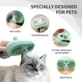 thumbnail image 2 of 3-in-1 Self-Cleaning Steam Cat & Dog Brush – Effortlessly Remove Tangles & Shedding Hair for Long/Short Coats | Gentle Grooming with Steam Technology | Fast-Drying & Hygienic (White/Pink/Green), 2 of 8