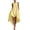 Yellow, variant on Oversized Asymmetric High-Low Maxi Dress - Loose Fit Sleeveless Shift Dress for Casual Outings, Beach Resort Wear, and Relaxed Vacation Days