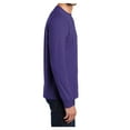 thumbnail image 3 of Mafoose Mens Long Sleeve Essential T-Shirt Purple x-Large, 3 of 6