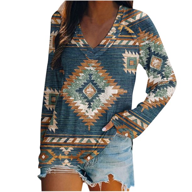Moda Mujer Camisas casuales de manga larga Primavera Otoño Tops Blusa con cuello en V Pompotops FGAJ12962