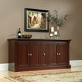 thumbnail image 3 of Sauder Palladia Credenza for TV's up 70", Select Cherry Finish, 3 of 13
