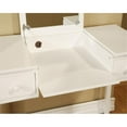 thumbnail image 3 of Riverbay Furniture Ensemble avec Banc Blanc en Blanc, 3 of 10
