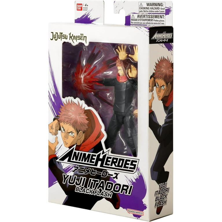 Anime Heroes, Action Figure, Yuji Itadori Black Flash ver., 6.5