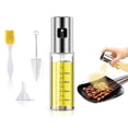 thumbnail image 1 of 100ml Vaporisateur Huile Avec Chelle, Pulverisateur Huile D'olive Avec Entonnoir Vaporisateur Huile Cuisine En Acier Inoxydable Avec Balais D'huil, 1 of 5