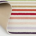 thumbnail image 5 of Mainstays Rainbow Stripe Indoor Area Rug, 36"x56", 5 of 8