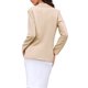 thumbnail image 3 of BLAZER DE MUJER INSPIRE CHIC CON CUELLO CON MUESCA Y MANGAS LARGAS, CHAQUETAS DE TRAJE DE TRABAJO XL BEIGE, 3 of 6