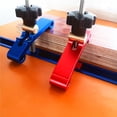 thumbnail image 2 of Bloque De Sujeción Para Carpintería, Diseño De Perilla De Tornillo De Aleación De Aluminio, Placa De Madera En Forma De T, Prensa De Resorte, Bloque De Sujeción De Pista De Inglete Para Carpintería Moyic TO005594-02, 2 of 7