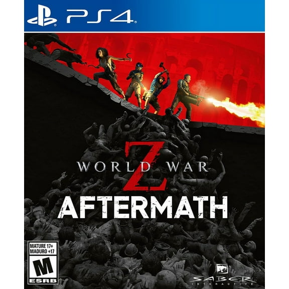 World War Z Aftermath (Sony Playstation 4, 2021) Zombie Game