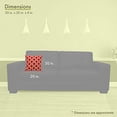 thumbnail image 3 of Majestic Home Oreiller Rouge, Grand, 3 of 5