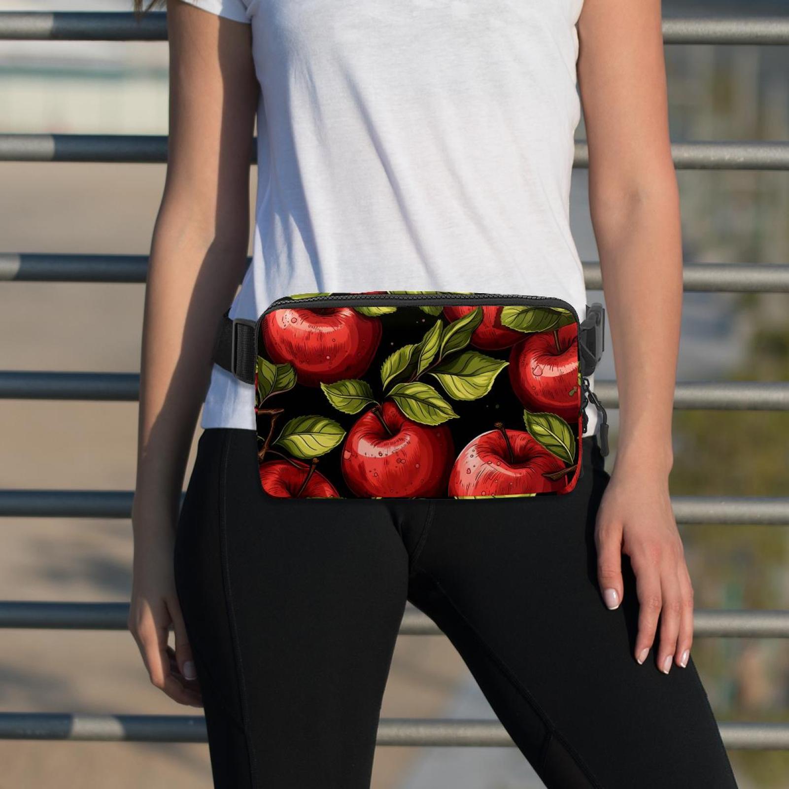 Fruit Lightweight Crossbody Bag Fanny Pack Waist Bag Adjustable Extension Strap Unisex Bag