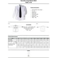 thumbnail image 2 of Ed Garments Short Sleeve Durable Security Shirt, WHITE, X-Large 35, 2 of 2