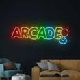 thumbnail image 4 of Handmadetneonsign Arcade Neon Sign, Game Controller Led Sign, Game Player Led Light, Gaming Neon, 4 of 5