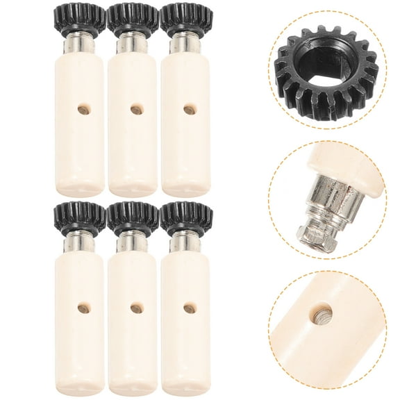 SOPOTUTU 1Set Black Guitar Tuning Peg Button Gears for Acoustic Electric Bass Professional Replacement