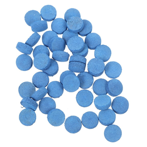 50 Pcs Billiard Cue Tip Pool Tips Snooker Head Leather
