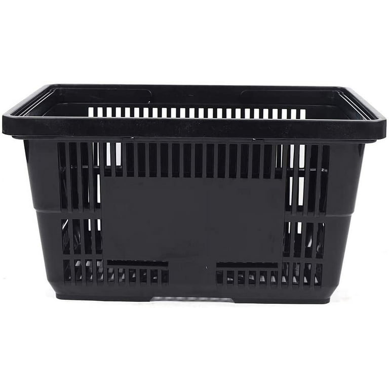 Store Shopping Baskets, Plastic Totes for Grocery, Convenience and