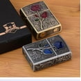 thumbnail image 5 of Bbsisgo Kerosene lighters, Candle lighters, Gift lighters for men and women(Without fuel),青铜玫瑰, 5 of 7