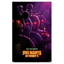 Five Nights at Freddy's Movie - Teaser One Sheet Wall Poster, 14.725" x 22.375" Framed