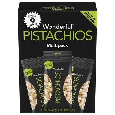 Wonderful Pistachios Roasted & Salted, 8 Oz - Walmart.com