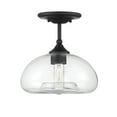 thumbnail image 5 of Trade Winds Lighting 1-Light Ceiling Light In Matte Black, 5 of 6
