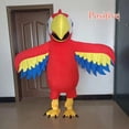 thumbnail image 4 of Disfraz de mascota de loro de anime, disfraz de animal de dibujos animados, pájaro lobo, muñeco de cosplay, ropa para adultos, disfraz, traje de utilería para fiesta de carnaval y Halloween, 4 of 5