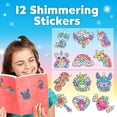thumbnail image 3 of Kit de pintura con diamantes de gemas grandes para niños, 12 pegatinas, manualidades, bricolaje, pintura con diamantes 5D mágica por números, juguetes, regalo para niñas y niños, 3 of 5