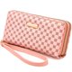 thumbnail image 1 of Cartera Shendy Vendy Monedero Larga De Cuero Lujo Dama Billetera Elegante, 1 of 5