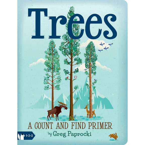 Count and Find: Trees: A Count and Find Primer (Board book)