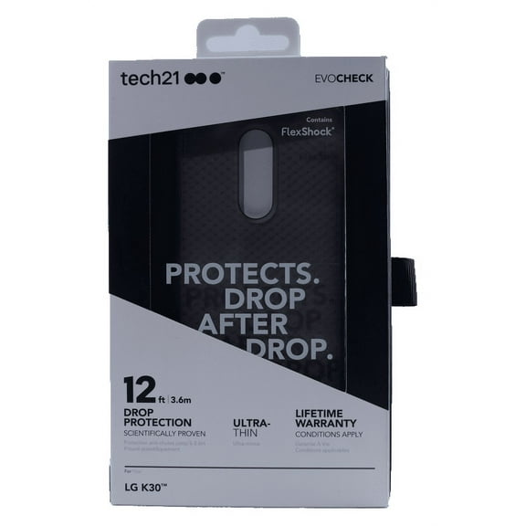Tech21 Evo Check Series Case for LG K30 - Smokey/Black