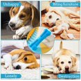 thumbnail image 3 of Dog Toothbrush Toy – Dog Chew Bone for Teething – Silicone Puppy Training Interactive Dog Toys – Multifunctional, Teeth Cleaning + Gum Massage – for Small Dogs, 3 of 8