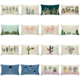 thumbnail image 4 of Koszal Housse de Coussin 30cm x 50cm Lavable en Machine Polyester Multi-Usage Impression Cactus pour la Vie Quotidienne, 4 of 8