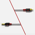 thumbnail image 1 of Cable Rca Rojo - Cable Para Máquina De Tatuar Bishop Bishop NA, 1 of 1