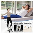 thumbnail image 5 of Steppers for Exercise at Home, Hydraulic Mini Stair Stepper with Resistance Bands & LCD Monitor, Portable Under Desk Cardio Equipment Step Machine for Home Gym, 5 of 5