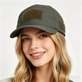 thumbnail image 6 of Beautynvta Baseball Cap with Loop Field, Outdoor Breathable Sports Hat, Mesh Sunshade Hat for Men Women Outdoor Hiking Fishing, 6 of 8