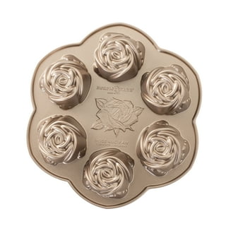 Nordic Ware Bundt Formed Aluminum Classic Pan - Rose Gold - 10.3 x 10.3 x 3.6 in