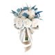 thumbnail image 1 of Novia Boda Sosteniendo Ramo Novia Sosteniendo Flores para Decoración de Banquete de Boda Macarena Ramo de novia, 1 of 8