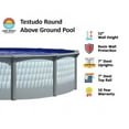 thumbnail image 6 of Lake Effect Pools Testudo 18' Round x 52" Resin Protected Steel Above Ground Swimming Pool, 6 of 7