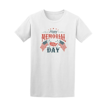 Happy Memorial Day Land Of The Free Tee - Image by