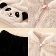 thumbnail image 5 of Girls Clothes Girls Sets Toddler Girls Winter Long Sleeve Cartoon Bear Panda Rabbit Prints Tops Pants 2PCS Outfits Clothes Set, 5 of 5