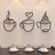 thumbnail image 4 of Indoor Wall Decoration Hanging Iron Wall Stickers, 4 of 6