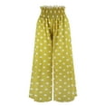 thumbnail image 1 of Pants for Women Summer Fashion Wide Leg Pants Casual Loose Drape Trousers And Floor-Length Pants, 1 of 6